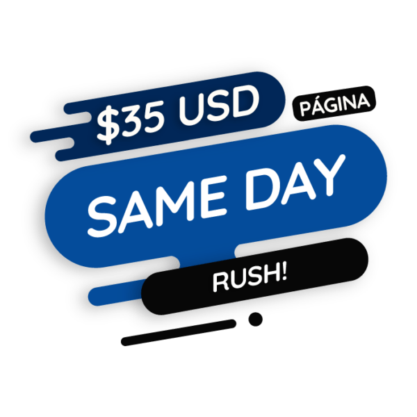 Página - Rápido, el mismo día