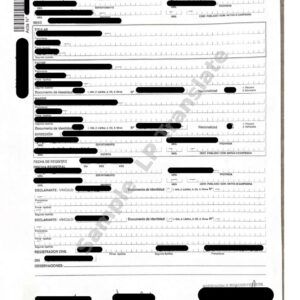 Birth Certificate - Peru #5