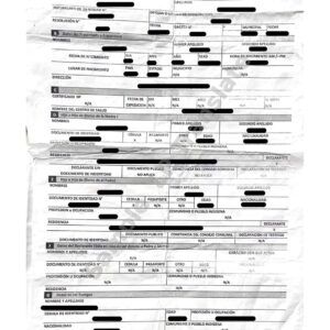 Birth Certificate - Venezuela #3