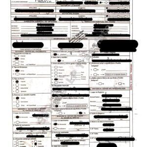 Birth Certificate - Venezuela #7