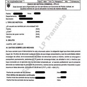 Complaint - Colombia (Version 06)