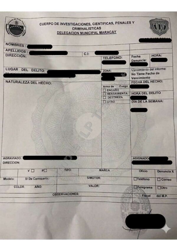 Complaint - Venezuela #2