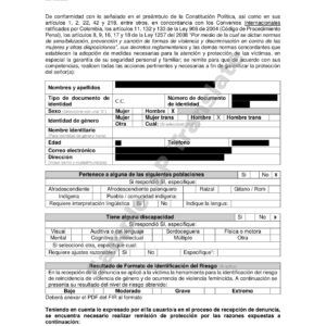 Complaint Colombia (Version 02)