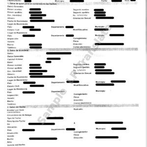 Complaint Colombia (Version 04)