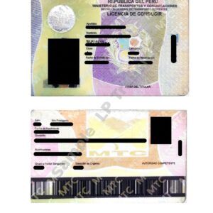 Driver#U00b4s License - Peru