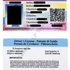 Driver#U00b4s License - Venezuela #2